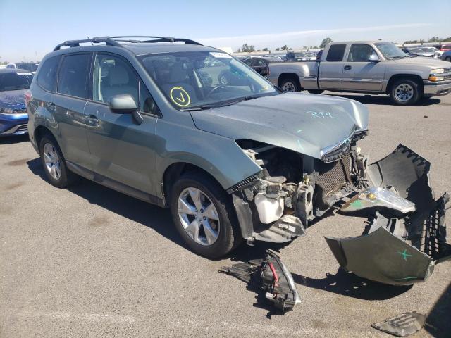 SUBARU FORESTER 2 2015 with VIN JF2SJAFC6FH837229 - Photo from auction