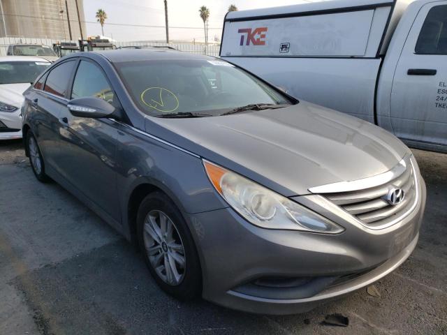 HYUNDAI SONATA GLS 2014 with VIN 5NPEB4AC0EH814711 - Photo from auction