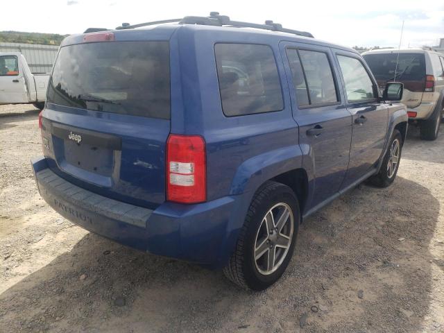 Photo 4 from auction – 2009 JEEP PATRIOT SP with VIN 1J8FF28B09D153244