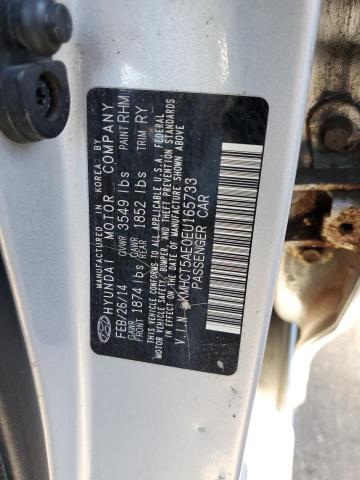 Photo 10 from auction – 2014 HYUNDAI ACCENT with VIN KMHCT5AE0EU165733