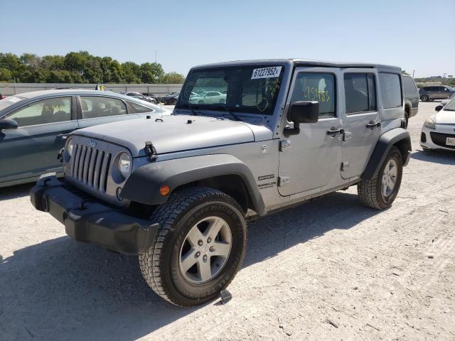 Photo 2 from auction – 2016 JEEP WRANGLER U with VIN 1C4BJWDG1GL224578