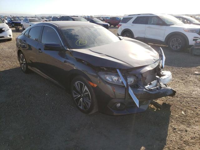 HONDA CIVIC EXL 2017 with VIN 2HGFC1F76HH658877 - Photo from auction