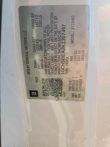Photo 10 from auction – 2019 CHEVROLET COLORADO with VIN 1GCHSBEA2K1307497