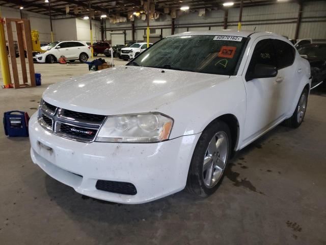 Photo 2 from auction – 2014 DODGE AVENGER SE with VIN 1C3CDZAG9EN109556