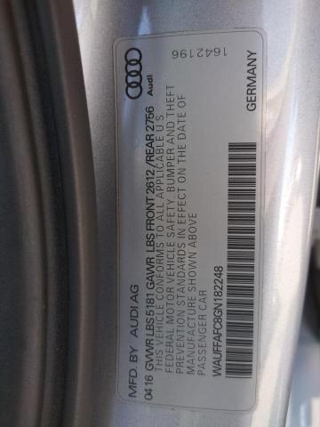 Photo 10 from auction – 2016 AUDI A6 PREMIUM with VIN WAUFFAFC8GN182248