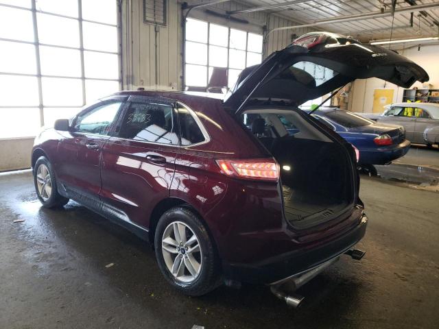 Photo 3 from auction – 2017 FORD EDGE SEL with VIN 2FMPK4J90HBC39518