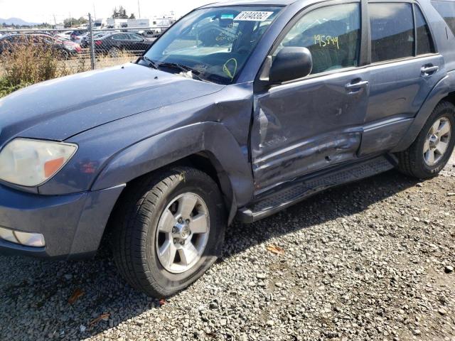 Photo 9 from auction – 2005 TOYOTA 4RUNNER SR with VIN JTEBU14R950059496