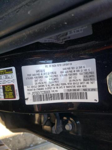 Photo 10 from auction – 2012 MAZDA CX-9 with VIN JM3TB2DV7C0356806