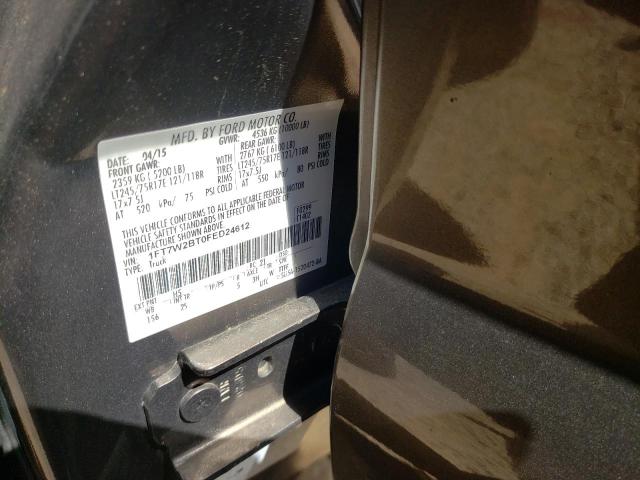Photo 10 from auction – 2015 FORD F250 SUPER with VIN 1FT7W2BT0FED24612