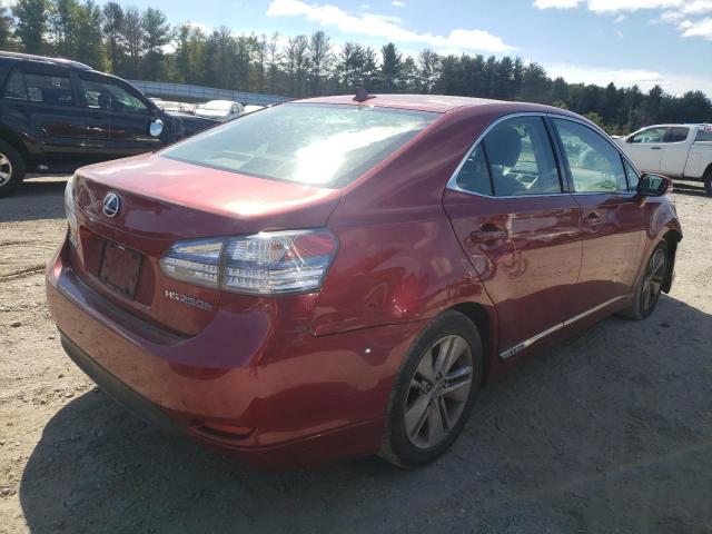 Photo 4 from auction – 2010 LEXUS HS 250H with VIN JTHBB1BA0A2029839