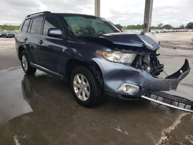 TOYOTA HIGHLANDER 2012 with VIN 5TDBK3EH3CS094380 - Photo from auction