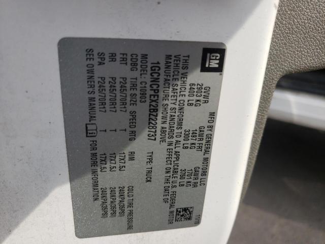 Photo 10 from auction – 2011 CHEVROLET SILVERADO with VIN 1GCNCPEX2BZ228737