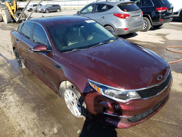 KIA OPTIMA LX 2016 with VIN 5XXGT4L33GG105353 - Photo from auction
