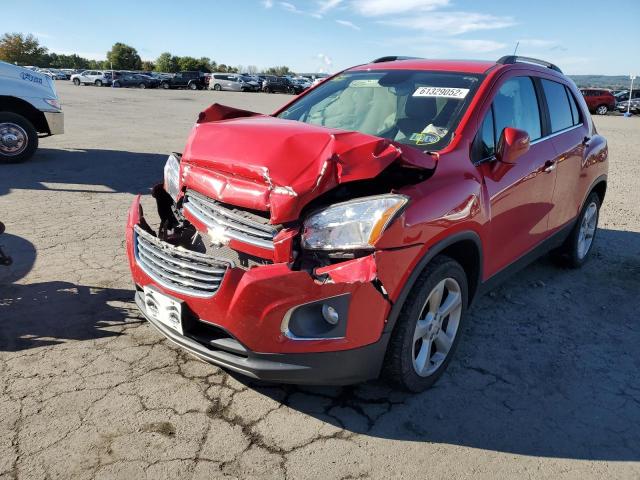 Photo 2 from auction – 2016 CHEVROLET TRAX LTZ with VIN KL7CJRSB3GB755488