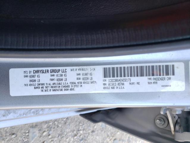 Photo 10 from auction – 2014 CHRYSLER 200 TOURIN with VIN 1C3CCBBG4EN232173