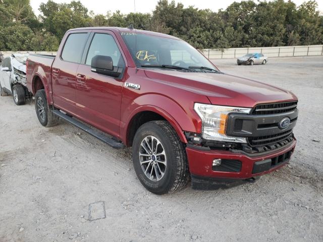 FORD F150 SUPER 2019 with VIN 1FTEW1E47KKF13596 - Photo from auction