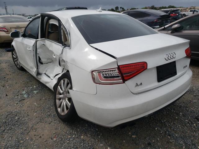 Photo 3 from auction – 2013 AUDI A4 PREMIUM with VIN WAUAFAFL9DA074671