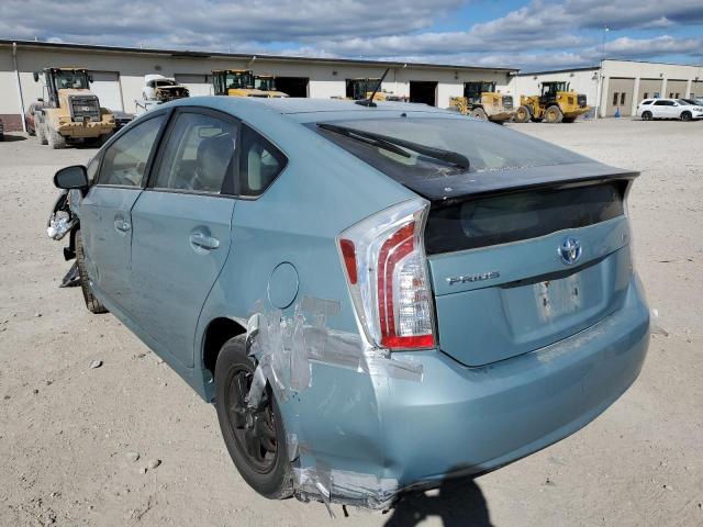 Photo 3 from auction – 2014 TOYOTA PRIUS with VIN JTDKN3DU9E1782387