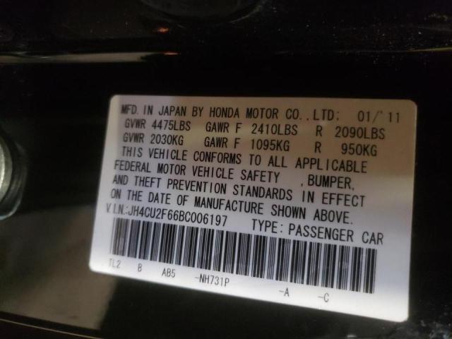 Photo 10 from auction – 2011 ACURA TSX with VIN JH4CU2F66BC006197
