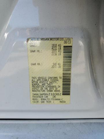 Photo 10 from auction – 2014 NISSAN ALTIMA 2.5 with VIN 1N4AL3AP0EN210302