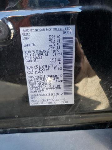 Photo 10 from auction – 2016 NISSAN ROGUE S with VIN 5N1AT2MN0GC893062