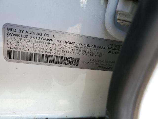 Photo 10 from auction – 2011 AUDI A6 PRESTIG with VIN WAUKGBFB1BN028661