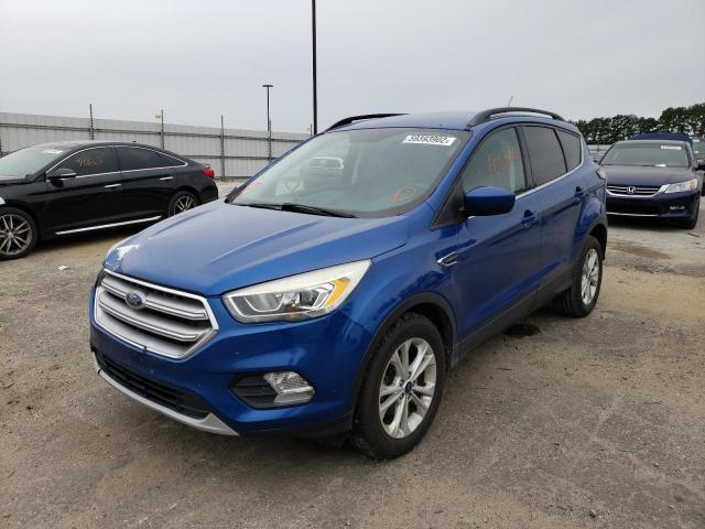 Photo 2 from auction – 2017 FORD ESCAPE SE with VIN 1FMCU0GD8HUC42495