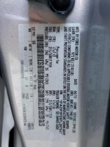 Photo 10 from auction – 2015 FORD FOCUS SE with VIN 1FADP3FE6FL297547