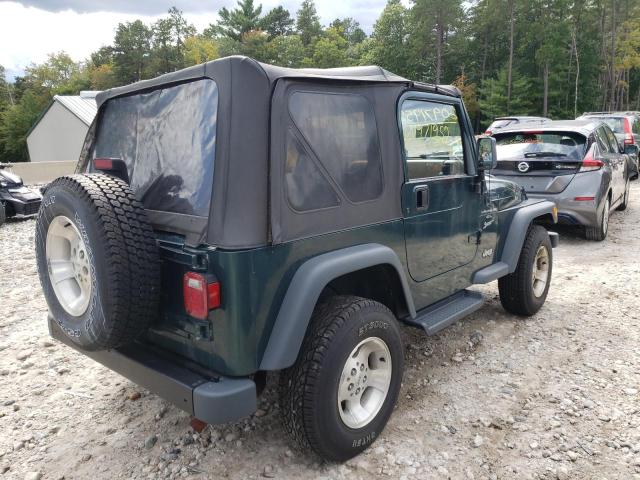 Photo 4 from auction – 2000 JEEP WRANGLER / with VIN 1J4FA49S7YP736983