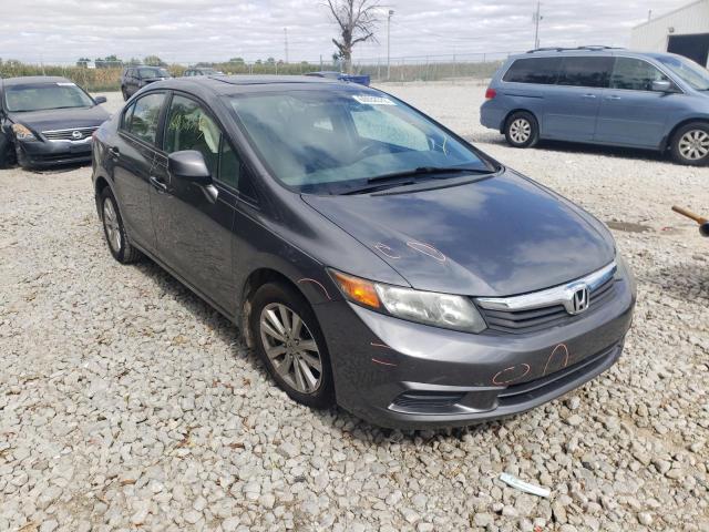 HONDA CIVIC EX 2012 with VIN 19XFB2F81CE052407 - Photo from auction