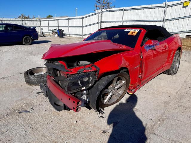 Photo 2 from auction – 2015 CHEVROLET CAMARO LT with VIN 2G1FF3D35F9209546