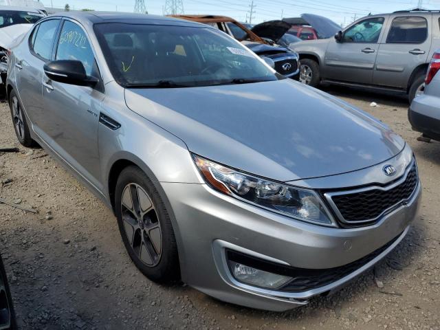 KIA OPTIMA HYB 2013 with VIN KNAGM4AD4D5049879 - Photo from auction