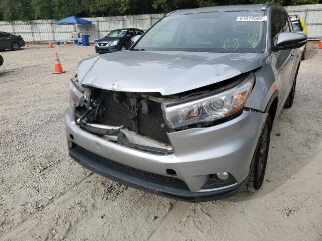 Photo 9 from auction – 2015 TOYOTA HIGHLANDER with VIN 5TDKKRFH3FS063250