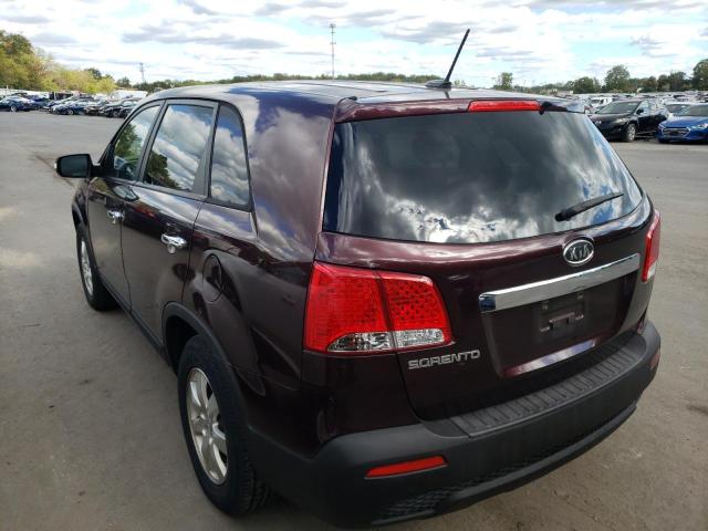 Photo 3 from auction – 2012 KIA SORENTO BA with VIN 5XYKT3A1XCG282039