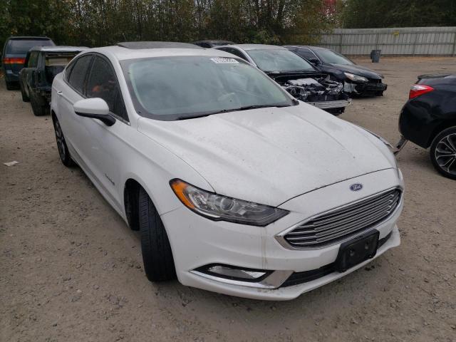 FORD FUSION SE 2017 with VIN 3FA6P0LU7HR188196 - Photo from auction