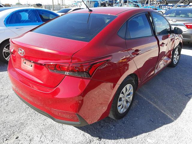 Photo 4 from auction – 2019 HYUNDAI ACCENT SE with VIN 3KPC24A37KE071536