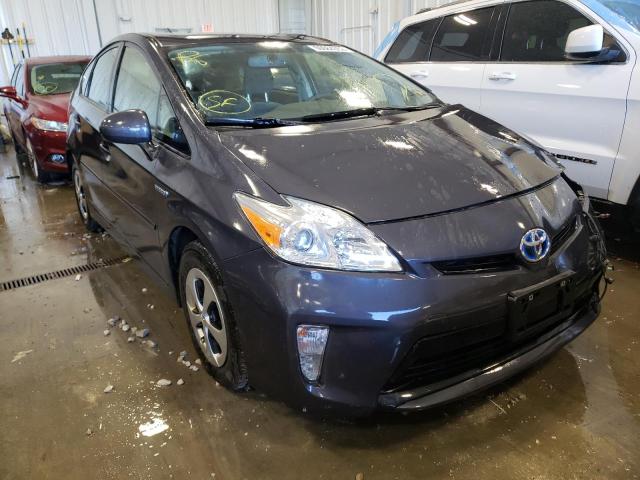 TOYOTA PRIUS 2013 with VIN JTDKN3DU2D5542699 - Photo from auction