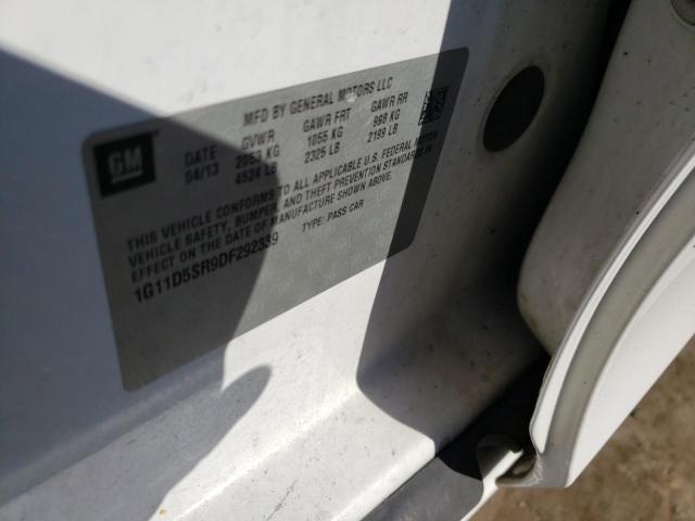 Photo 10 from auction – 2013 CHEVROLET MALIBU 1LT with VIN 1G11D5SR9DF292339