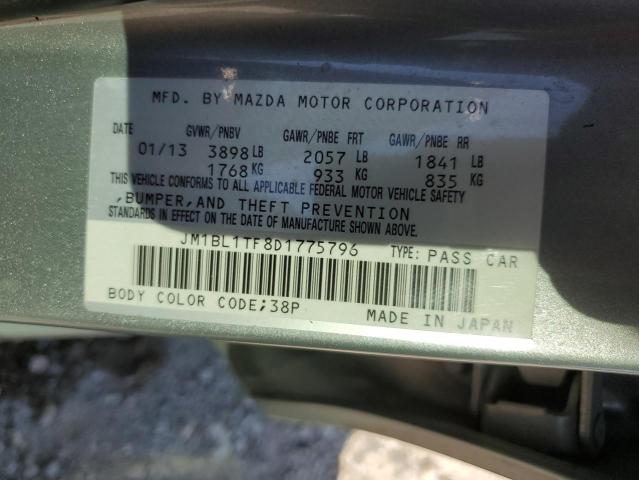 Photo 10 from auction – 2013 MAZDA 3 I with VIN JM1BL1TF8D1775796
