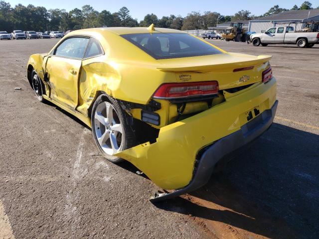 Photo 3 from auction – 2015 CHEVROLET CAMARO LT with VIN 2G1FF1E30F9226371