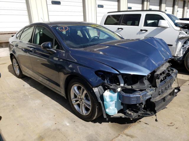 FORD FUSION SE 2018 with VIN 3FA6P0HD8JR284143 - Photo from auction