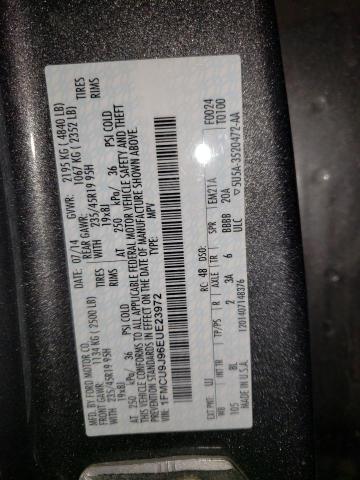 Photo 10 from auction – 2014 FORD ESCAPE TIT with VIN 1FMCU9J96EUE23972