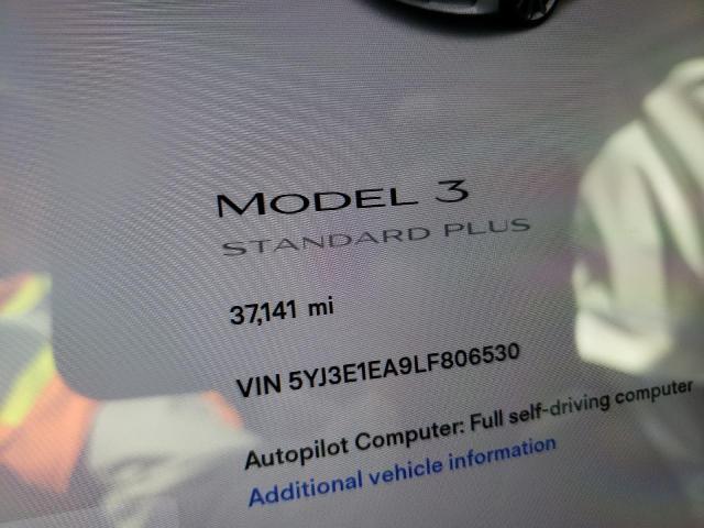 Photo 8 from auction – 2020 TESLA MODEL 3 with VIN 5YJ3E1EA9LF806530