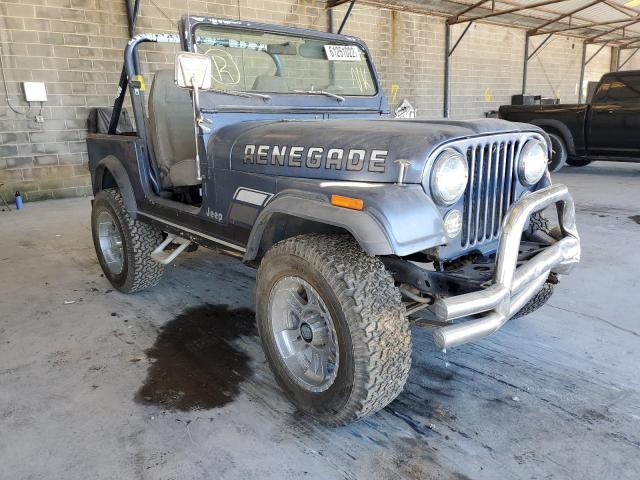 JEEP JEEP CJ7 1982 with VIN 1JCCM87AXCT003553 - Photo from auction