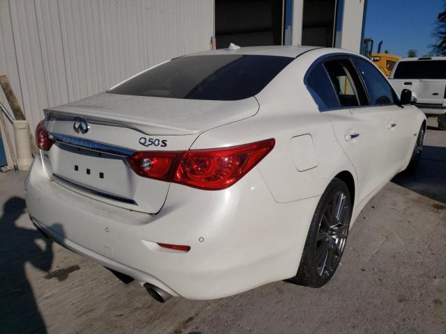 Photo 4 from auction – 2017 INFINITI Q50 RED SP with VIN JN1FV7AP5HM851007