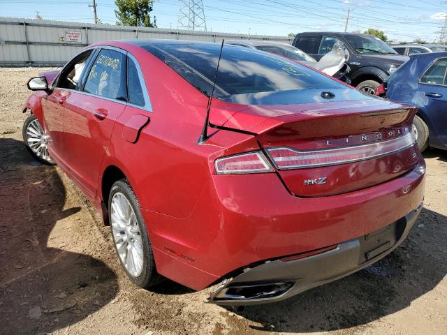 Photo 3 from auction – 2014 LINCOLN MKZ with VIN 3LN6L2GKXER811344
