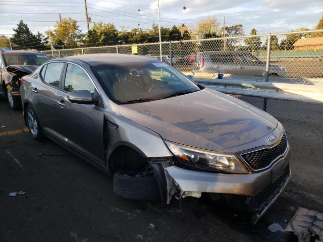 KIA OPTIMA LX 2015 with VIN 5XXGM4A75FG369899 - Photo from auction