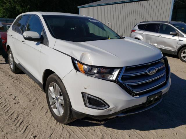 FORD EDGE SEL 2015 with VIN 2FMTK4J88FBB70032 - Photo from auction