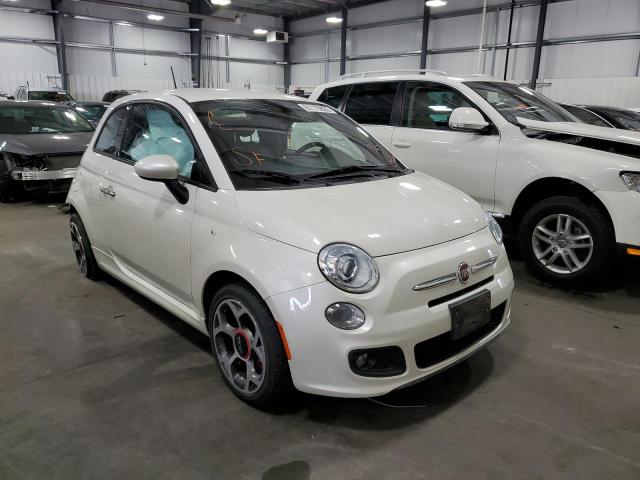 Photo 1 from auction – 2016 FIAT 500 SPORT with VIN 3C3CFFBR7GT133737