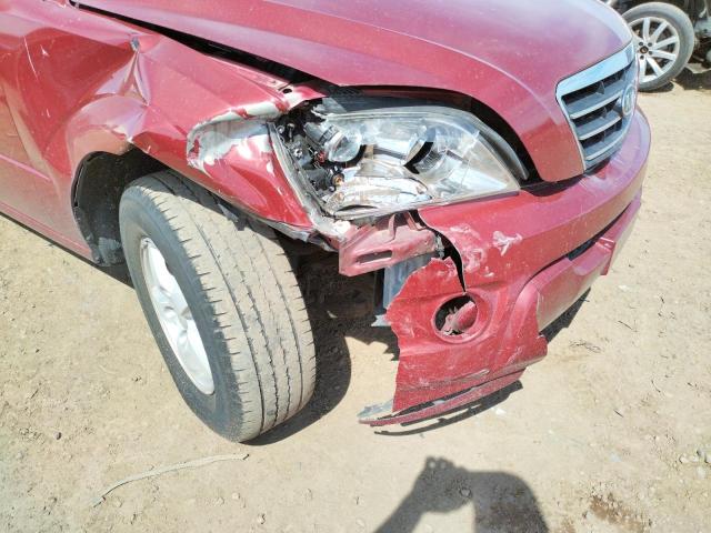 Photo 9 from auction – 2008 KIA SORENTO EX with VIN KNDJD735X85801705